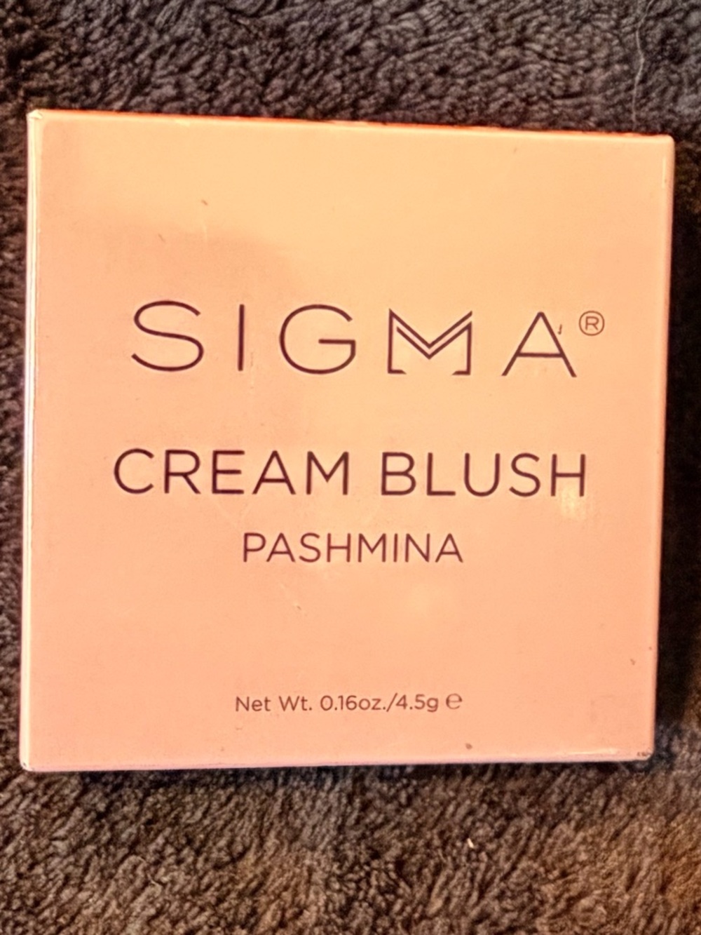 Sigma Beauty Cream Blush Pashmina - Light Pink